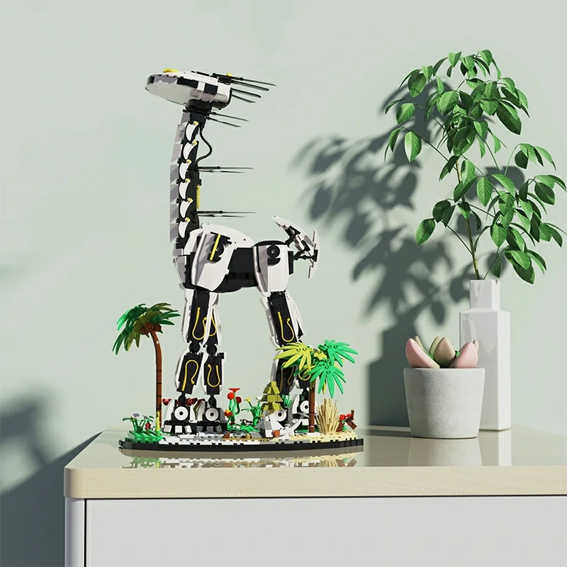 MOC C9131 The Legend of Zelda And Horizon Zero Dawn Stand