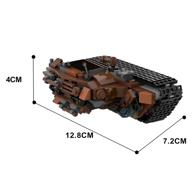 GoBricks MOC 100953 Jawa's Speeder Star Wars Episode IV A New Hope