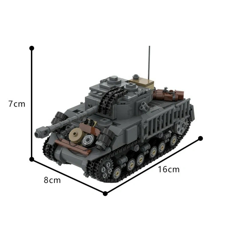 GoBricks MOC 198311 M4A3E8 76 W HVSS