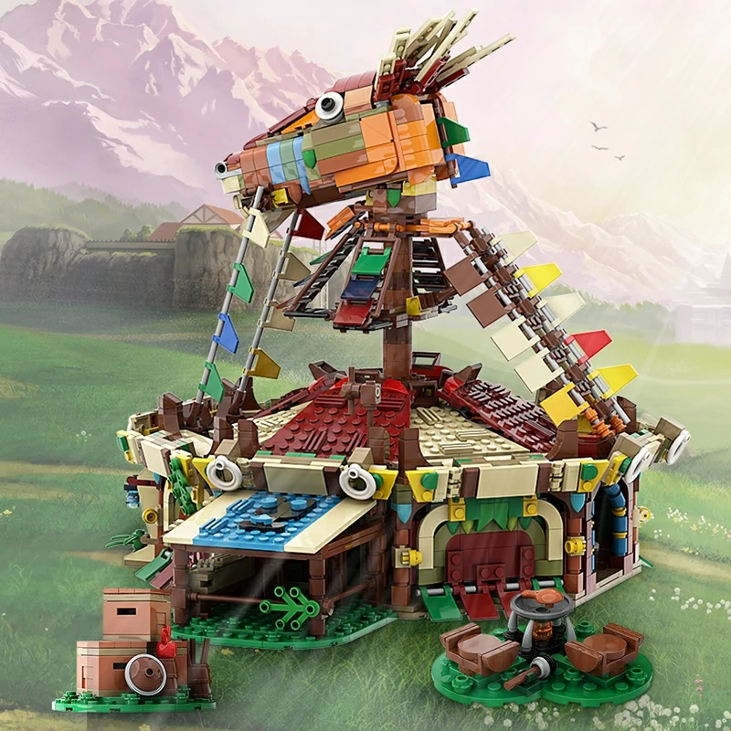 GoBricks MOC A0197 Legend of Zelda Desert Breath