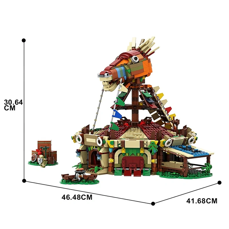 GoBricks MOC A0197 Legend of Zelda Desert Breath