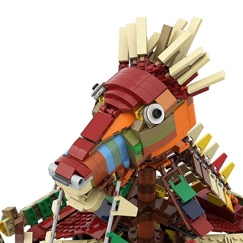 GoBricks MOC A0197 Legend of Zelda Desert Breath