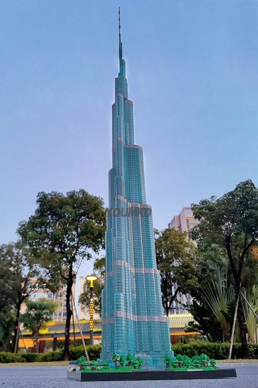 Studio MOC 104784 Dubai Burj Khalifa Skyscraper Tower