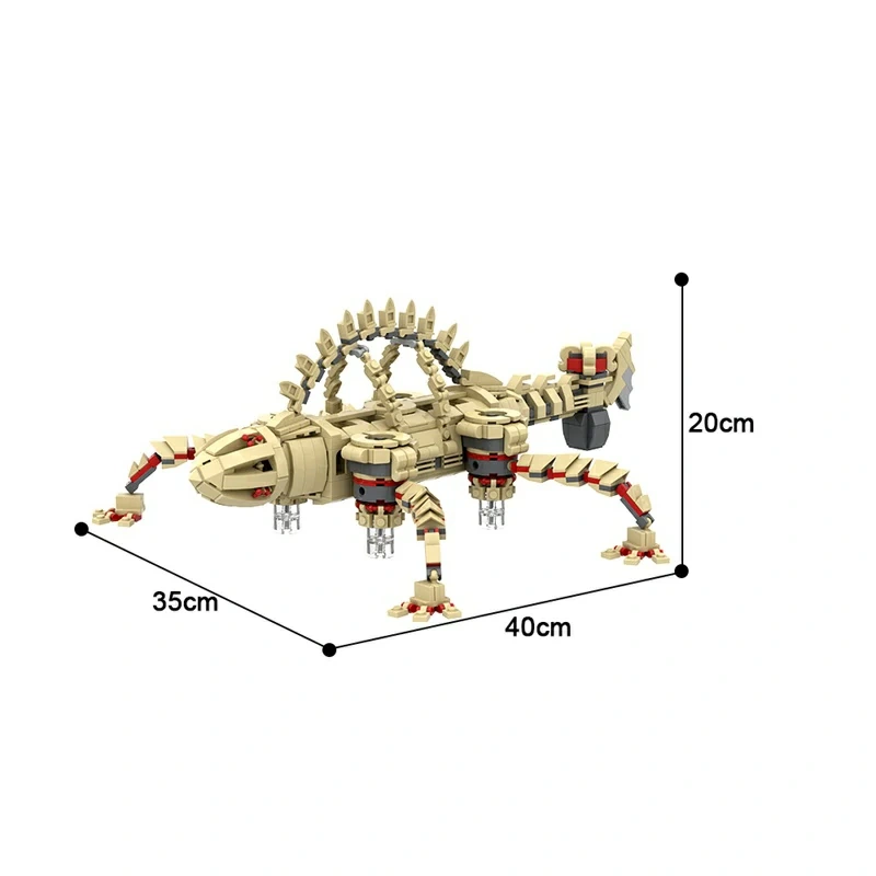 GoBricks MOC A1315 Zelda Breath of the Wild Beast