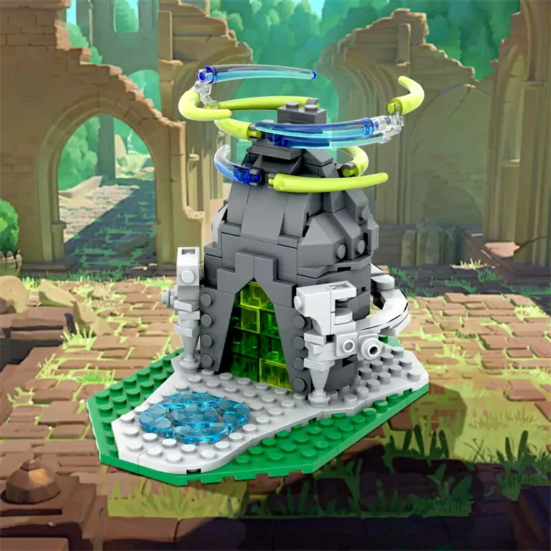 GoBricks MOC 153790 Shrine Of Light Zelda Tears Of The Kingdom