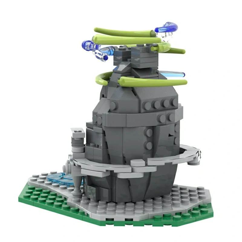 GoBricks MOC 153790 Shrine Of Light Zelda Tears Of The Kingdom