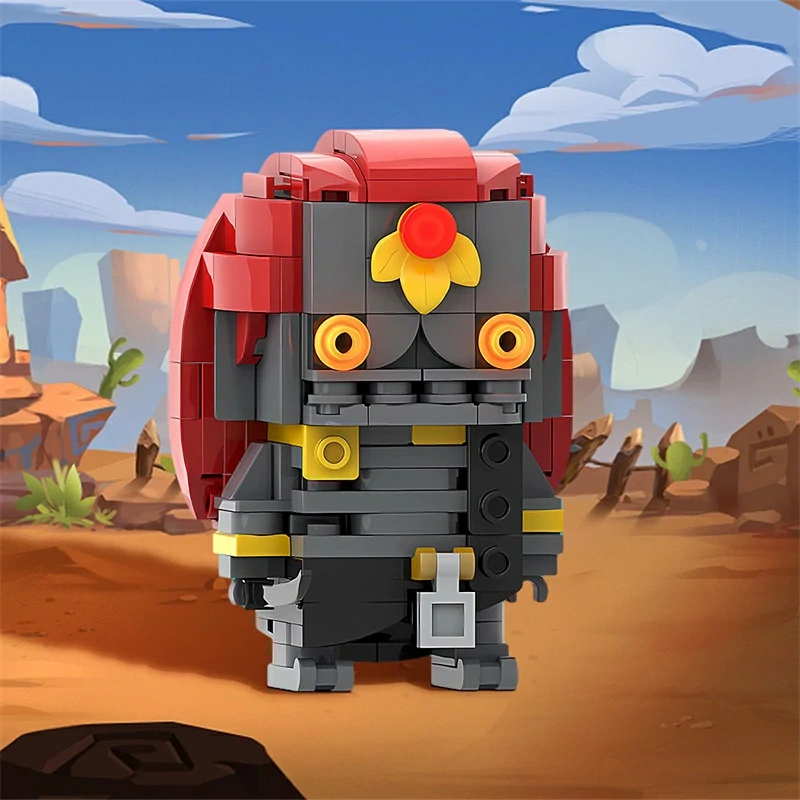 GoBricks MOC 167310 Mummified Ganondorf Legend Of Zelda Tears Of The Kingdom Brickheadz