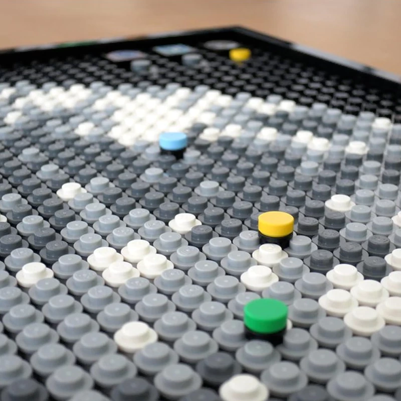 Studio MOC 88149 Apollo Program Moon Landing Sites Mosaic