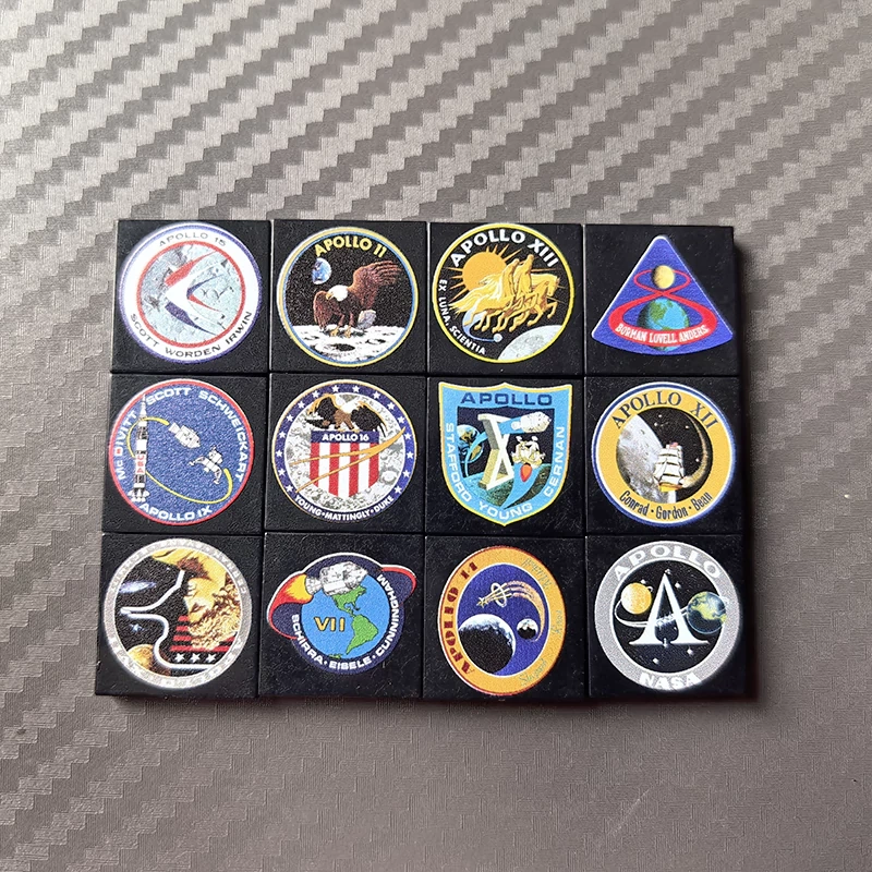 Studio MOC 88149 Apollo Program Moon Landing Sites Mosaic