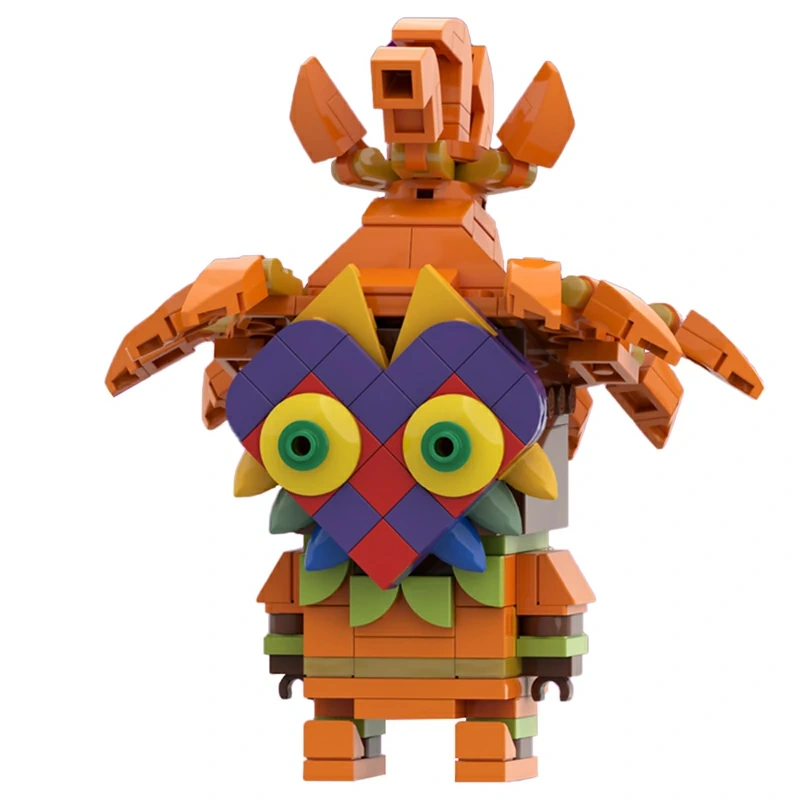 GoBricks MOC 129085 Skull Kid Majora's Mask Brickheadz The Legend Of Zelda