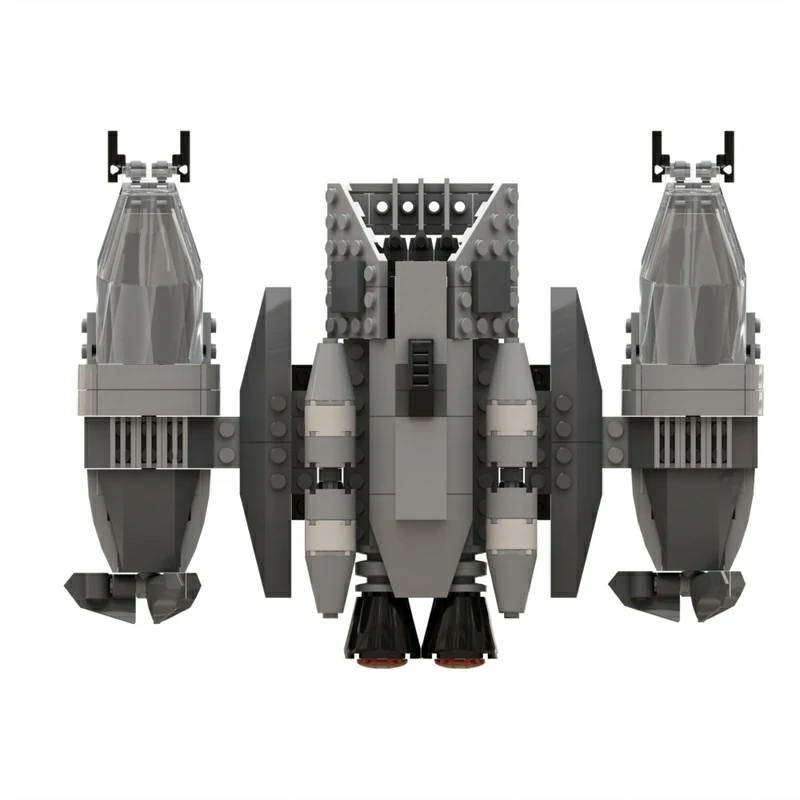 GoBricks MOC 188625 B-Wing Striker Ugly Class