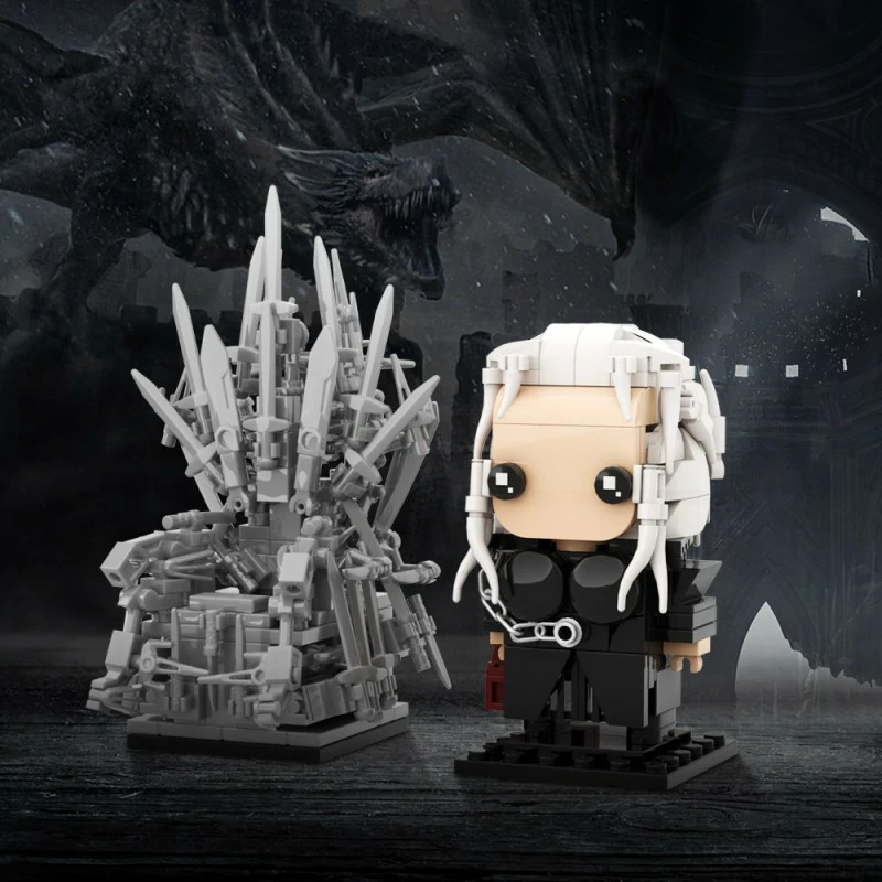 GoBricks MOC F-A2019 A Game Of Thrones A Song Of Ice And Fire The Iron Throne