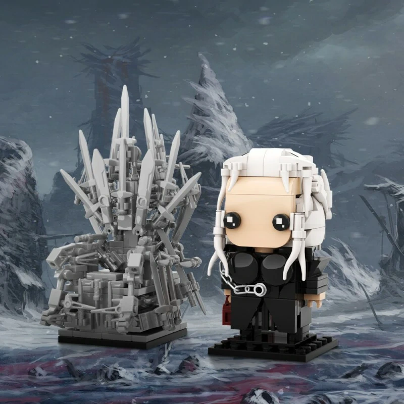GoBricks MOC F-A2019 A Game Of Thrones A Song Of Ice And Fire The Iron Throne