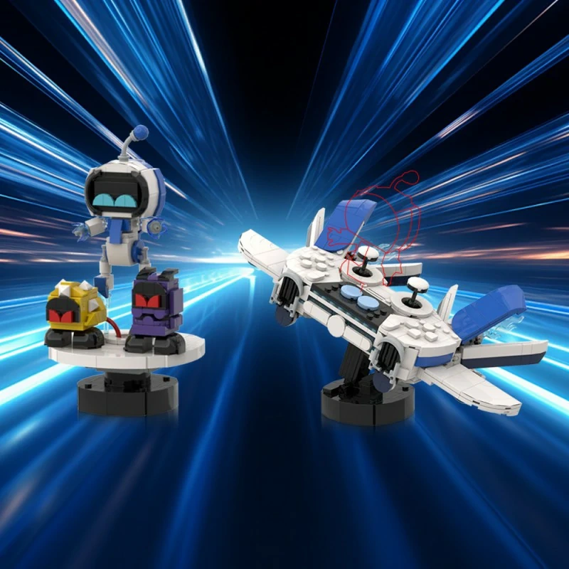 GoBricks MOC A1730 Astro Bot