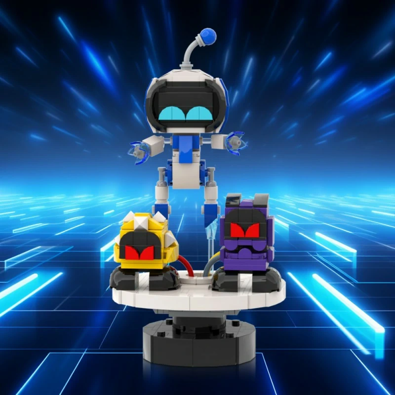 GoBricks MOC A1730 Astro Bot