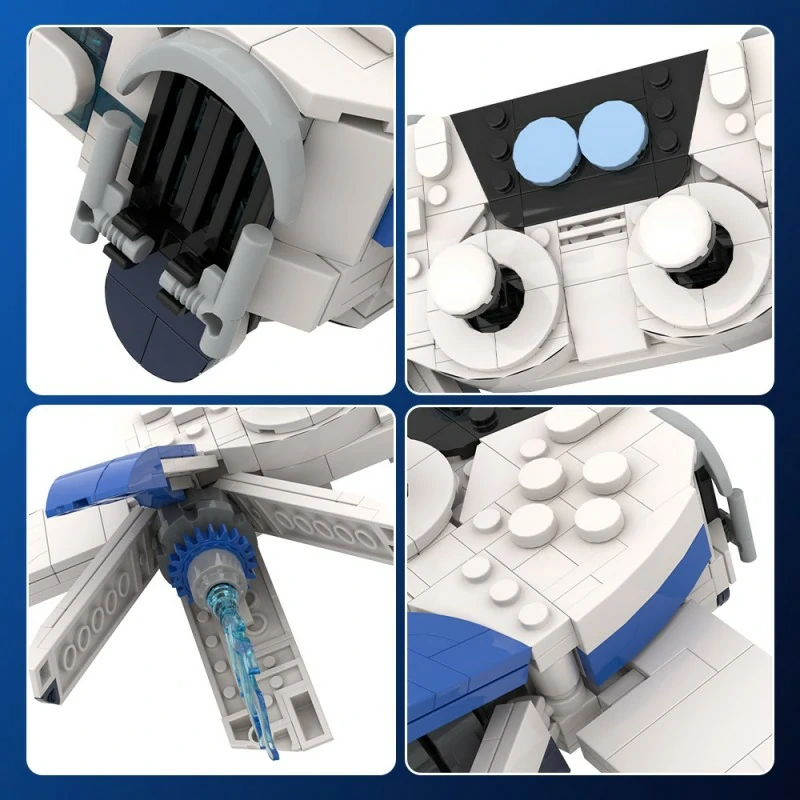 GoBricks MOC A1730 Astro Bot