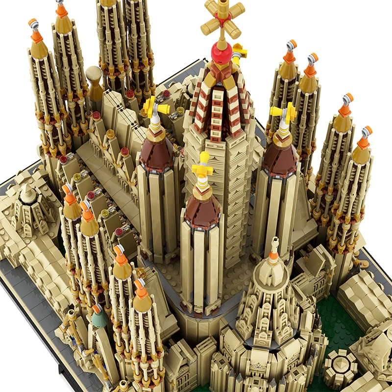 [Pre-sale] GoBricks MOC 65795 Sagrada Familia Europe Warehouse Express