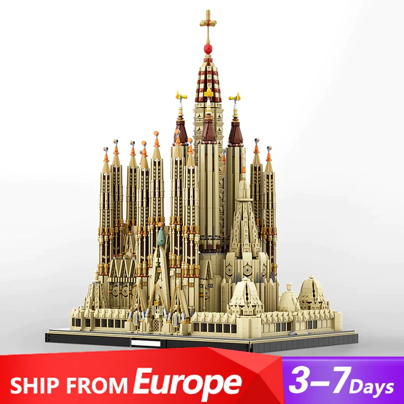 [Pre-sale] GoBricks MOC 65795 Sagrada Familia Europe Warehouse Express