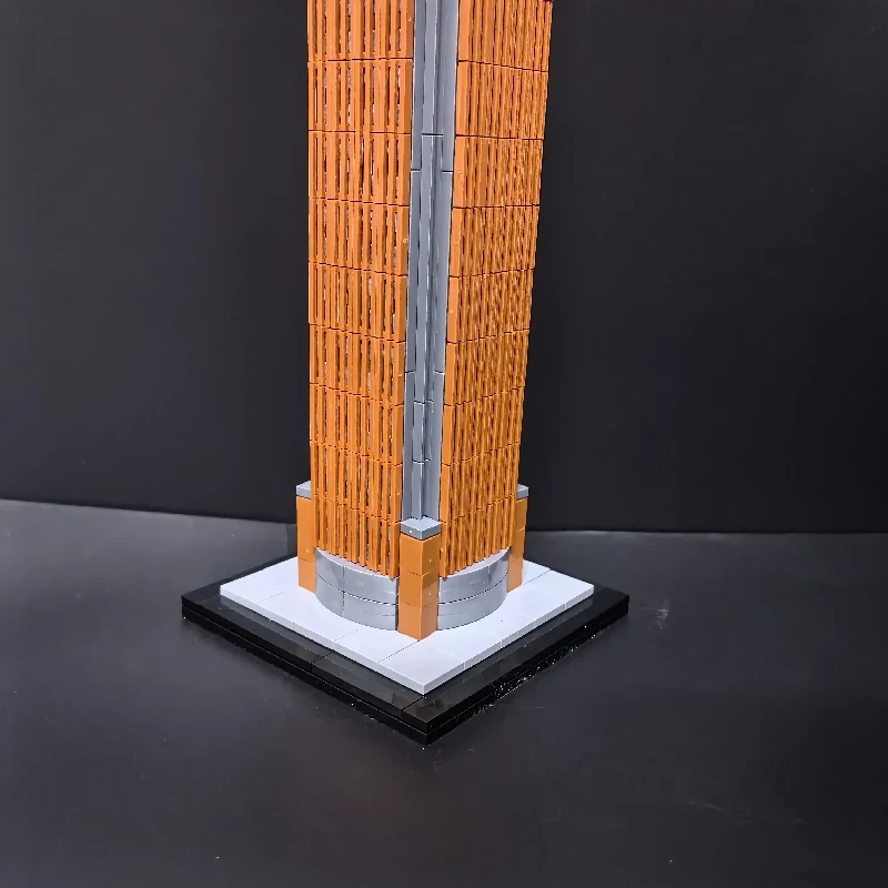 Studio MOC 149040 Messeturm Messe Tower 1:800 Scale