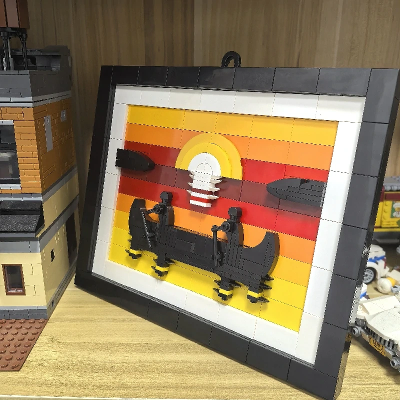 Studio MOC 187605 Canoe At Sunset