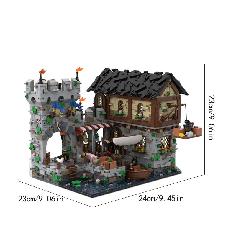 [Deal] Studio MOC 124794 Medieval Harbor Castle Creator