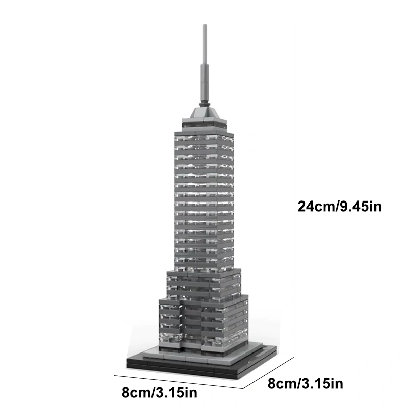 [Deal] Studio MOC 174104 Torre Latinoamericana 1:800 Scale Mexico