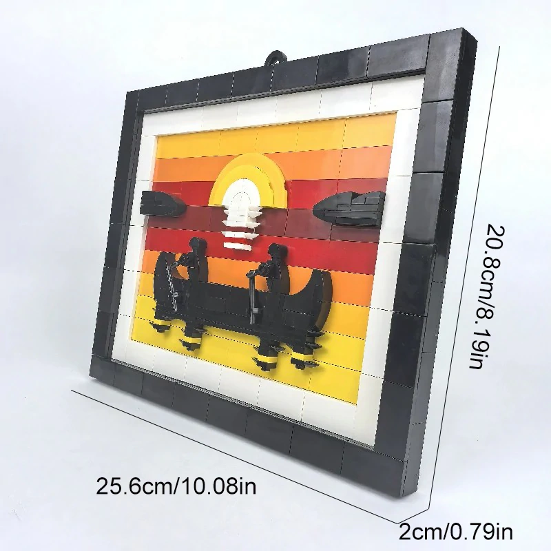 Studio MOC 187605 Canoe At Sunset
