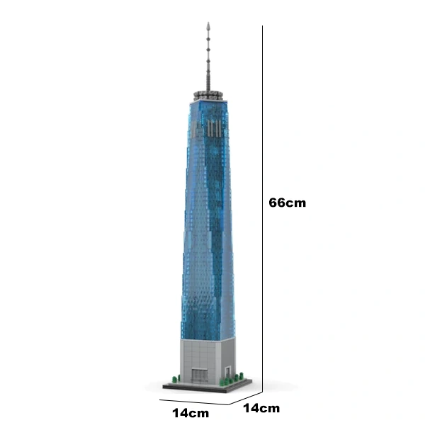 [Pre-sale] Studio MOC 159549 One World Trade Center 1:800 Scale Europe Warehouse Express