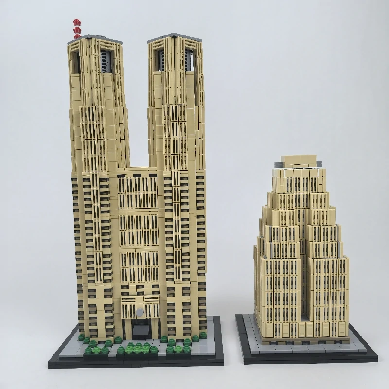 Studio MOC 153517 Tokyo Metropolitan Government Building 1:800 Scale Tochō