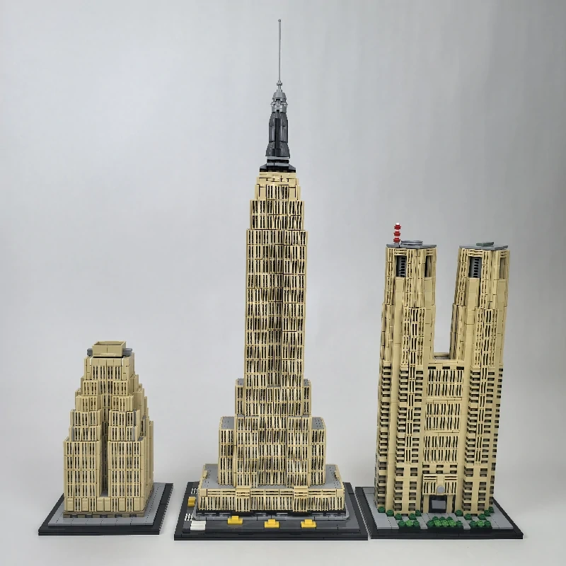 Studio MOC 153517 Tokyo Metropolitan Government Building 1:800 Scale Tochō