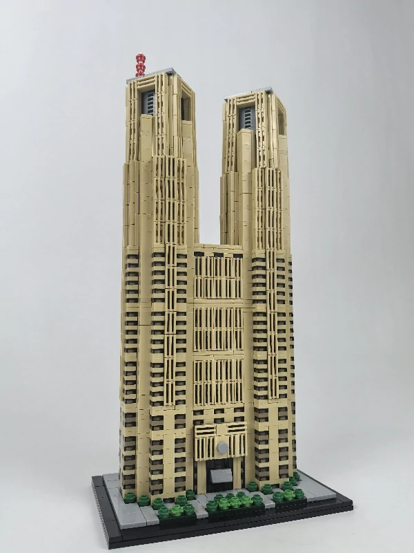 Studio MOC 153517 Tokyo Metropolitan Government Building 1:800 Scale Tochō