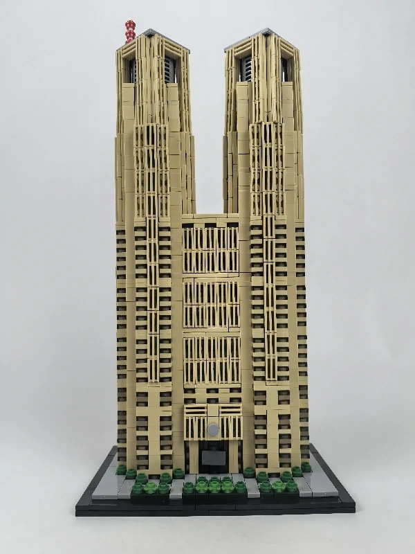 Studio MOC 153517 Tokyo Metropolitan Government Building 1:800 Scale Tochō