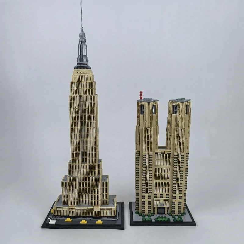 Studio MOC 153517 Tokyo Metropolitan Government Building 1:800 Scale Tochō