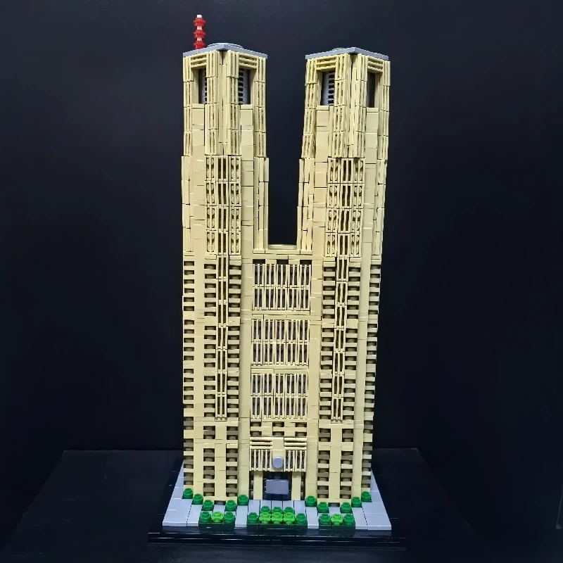 Studio MOC 153517 Tokyo Metropolitan Government Building 1:800 Scale Tochō