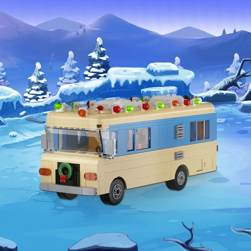 GoBricks MOC A0667 Cousin Eddie's RV During Christmas Break