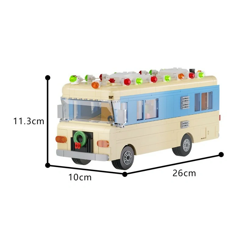 GoBricks MOC A0667 Cousin Eddie's RV During Christmas Break