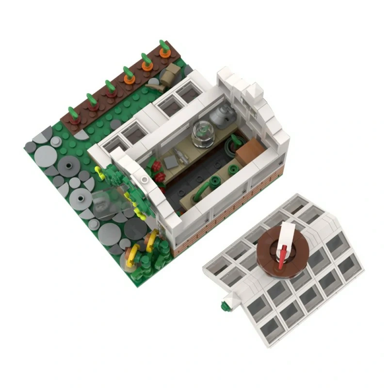 GoBricks MOC 194436 Victorian Greenhouse