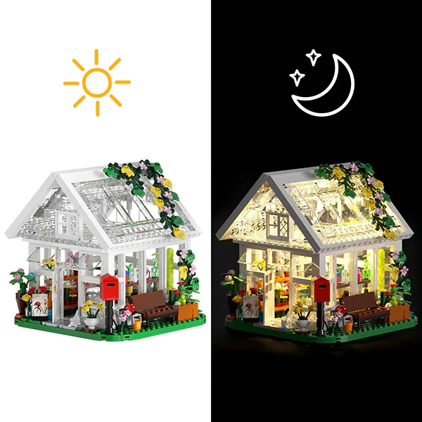 MOC F-C9064 Fairy Tale Town Sunshine Flower House