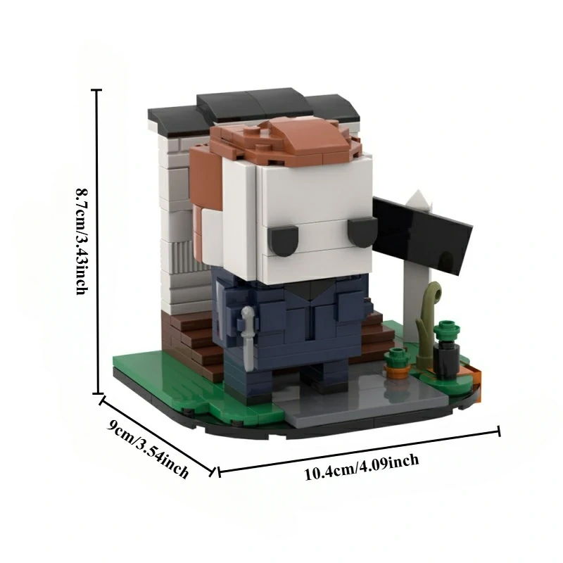 GoBricks MOC A0652 Halloween Friday The 13th A Nightmare On Elm Street Brickheadz