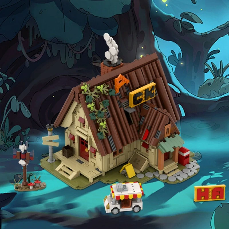 GoBricks MOC A1663 Gravity Falls