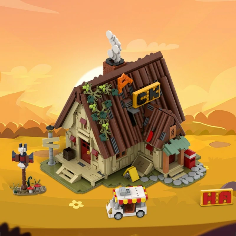 GoBricks MOC A1663 Gravity Falls