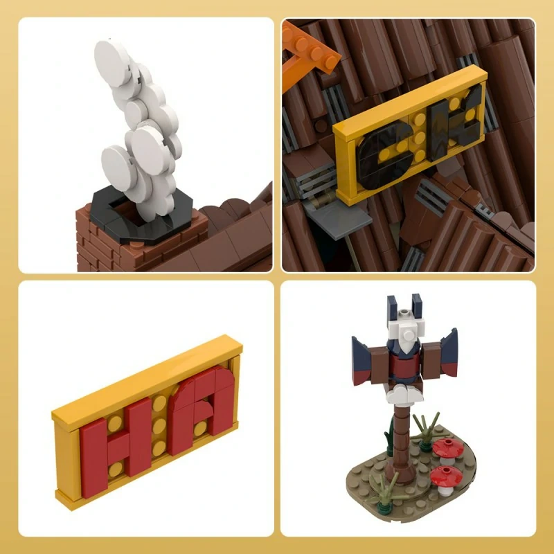 GoBricks MOC A1663 Gravity Falls