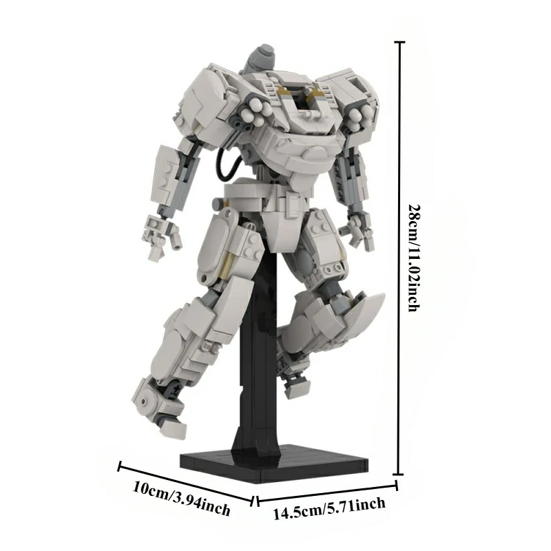 GoBricks MOC 190406 Astronaut Mech Suit