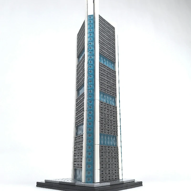 Studio MOC 149003 Commerzbank Tower 1:800 Scale