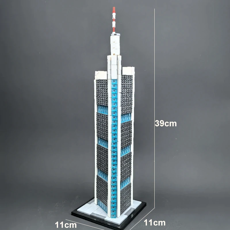 Studio MOC 149003 Commerzbank Tower 1:800 Scale