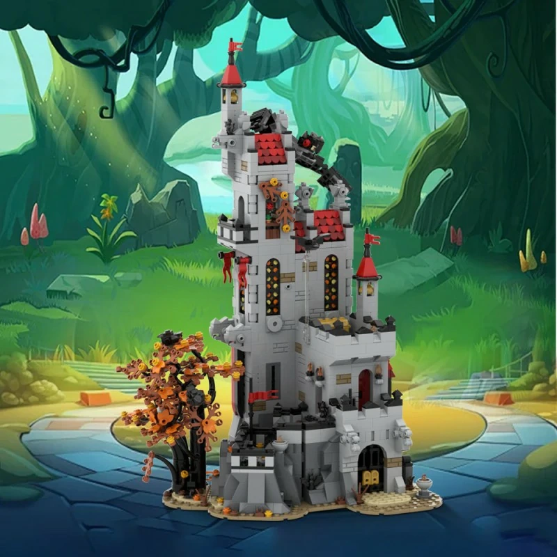 GoBricks MOC 191306 Fright Knights Basil's Manor Heroes of Might and Magic