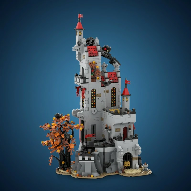 GoBricks MOC 191306 Fright Knights Basil's Manor Heroes of Might and Magic