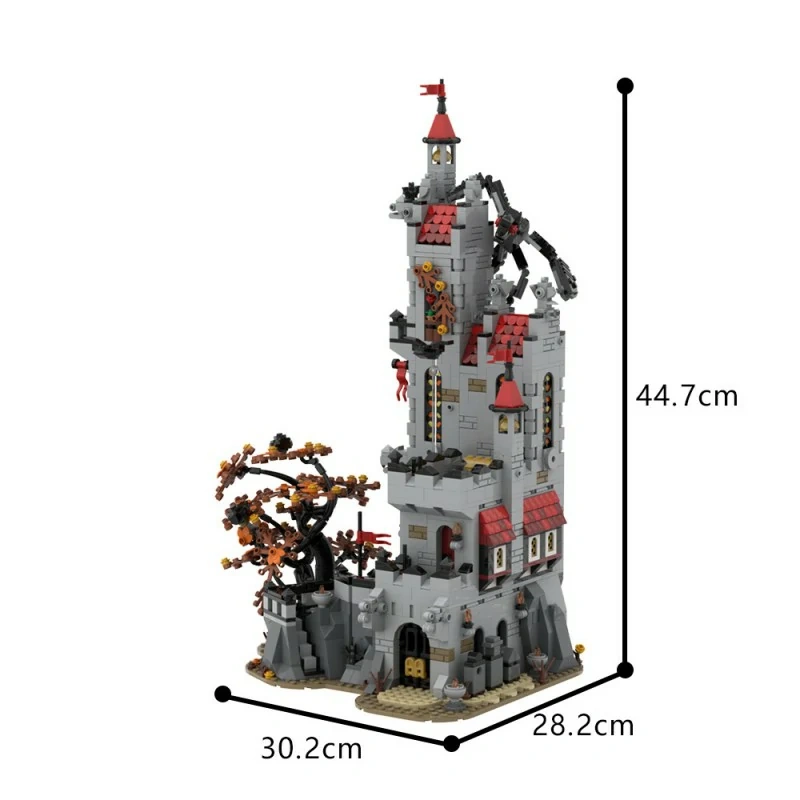 GoBricks MOC 191306 Fright Knights Basil's Manor Heroes of Might and Magic