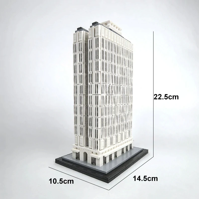 Studio MOC 198207 Equitable Building 1:800 Scale NYC
