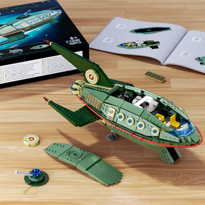 Planet Express Delivery Ship – Futurama LEGO Model